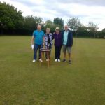 Crossens bowling Club Frank Butler Cup 2017 Runners-up - Davies & Peter Smith