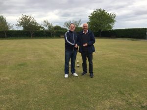 Crossens Bowling Club Les Ivers 2017 Runner up Peter Smith