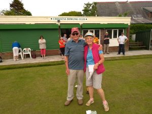 Frank Butler Pairs 2018 Runners-up Bill Nowell Janice Hobson