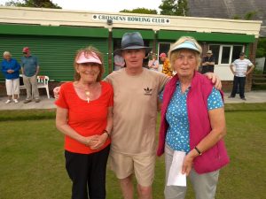 Dave Rimmer Pairs 2018 Runners up Rita Stanley Alan Mountford