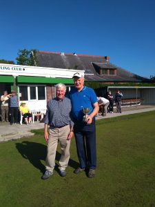 Hughie Johnson 2018 runner up George Hitchmough 