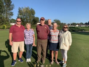 Ronnie Finnegan 2019 Guys Thatched Hamlet Group Winners Sue Davies, Gary Burgess, Margaret Fisher, Mike Dunlop